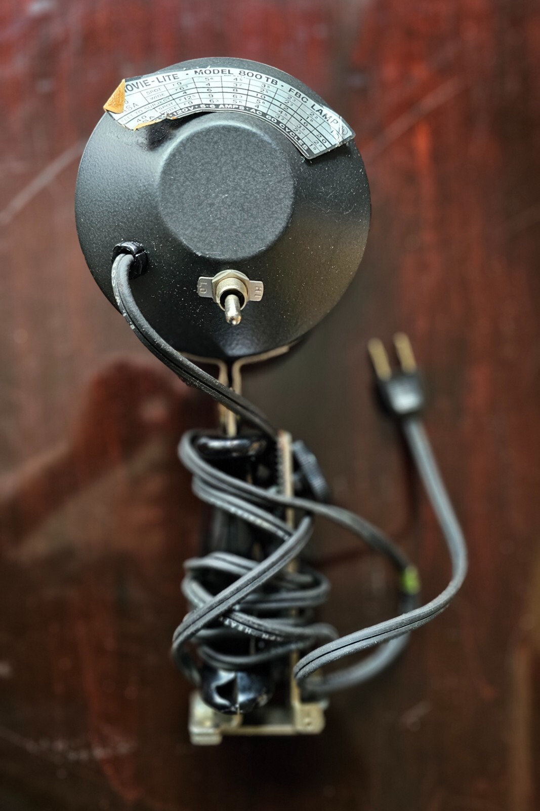 Kenco Vintage Movie Light with Twin Beams (Flood & Spot)