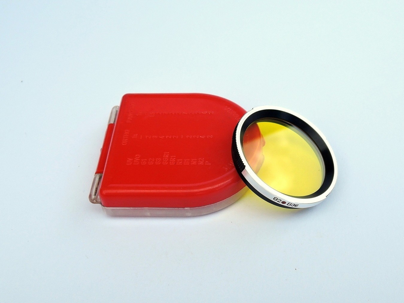 Flexaret MEOPTA G2 B36 Yellow Color Filter Czechoslovakia Genuine Accessories