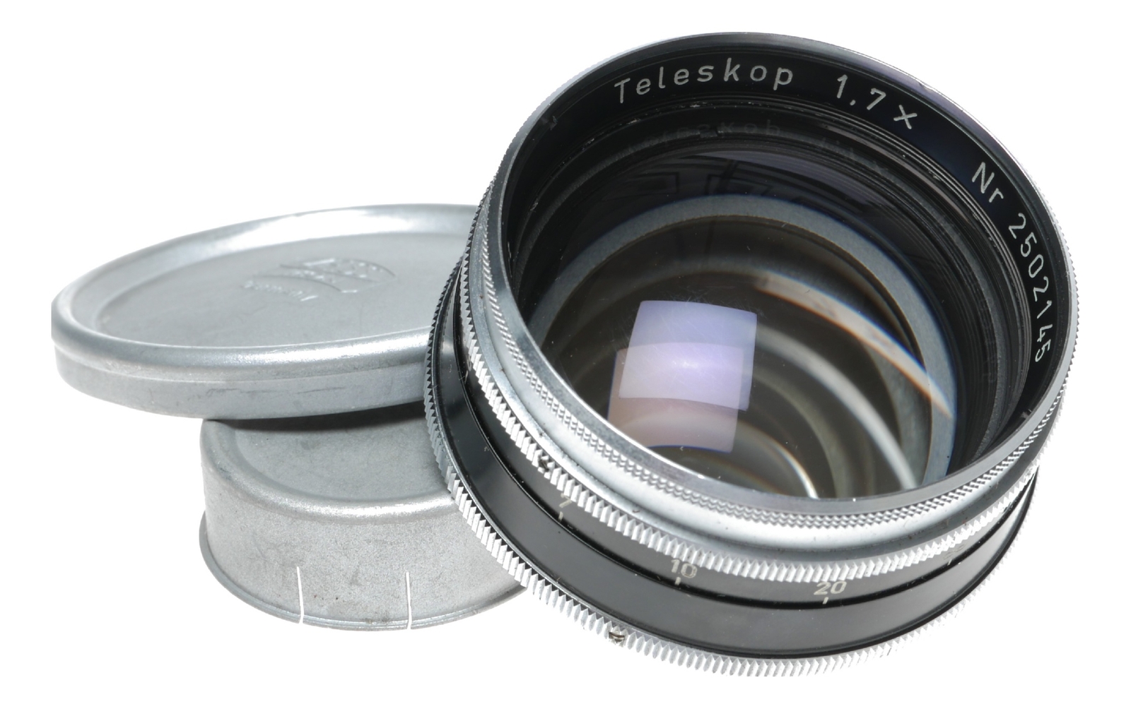 Zeiss Ikon Teleskop 1.7x Contaflex I II Camera Lens