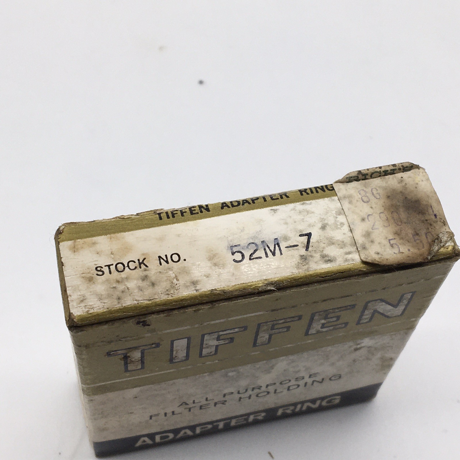 Tiffen Series #7 Adapter Ring 52 M 7 Camera Lens Vintage