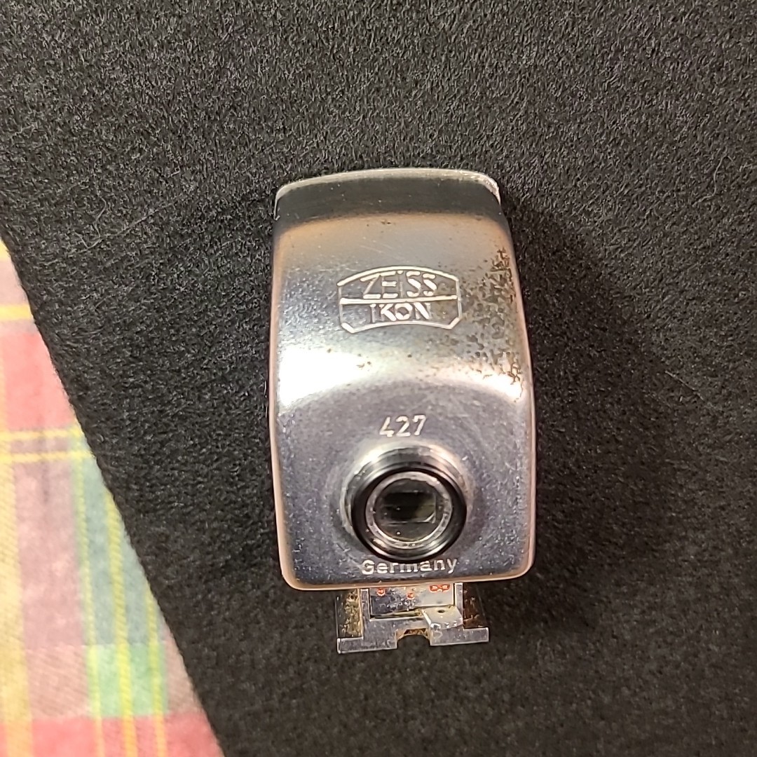 ZEISS IKON CHROME CAMERA UNIVERSAL VIEW FINDER WIDE ANGLE 427