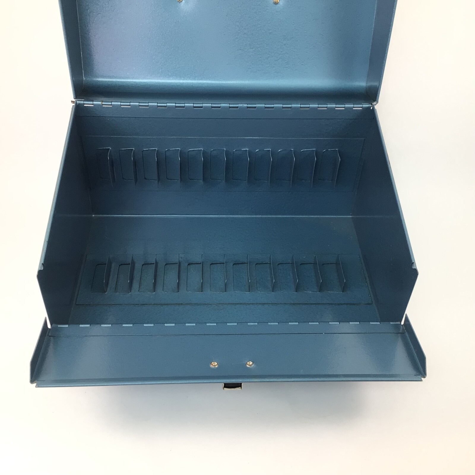 Vintage Metal Storage Box for 12 8mm Movie Reels Chest Box Storage