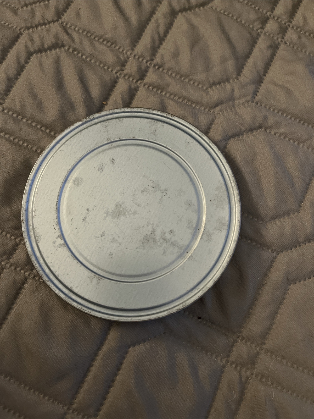 Vintage 200Ft Super 8 Metal Movie Reel 5 inches & Case Arlan’s