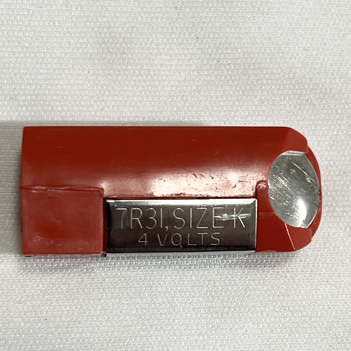 Duracell Mallory Mercury Battery 7R31 Size K Kodak 4 Volts UNTESTED