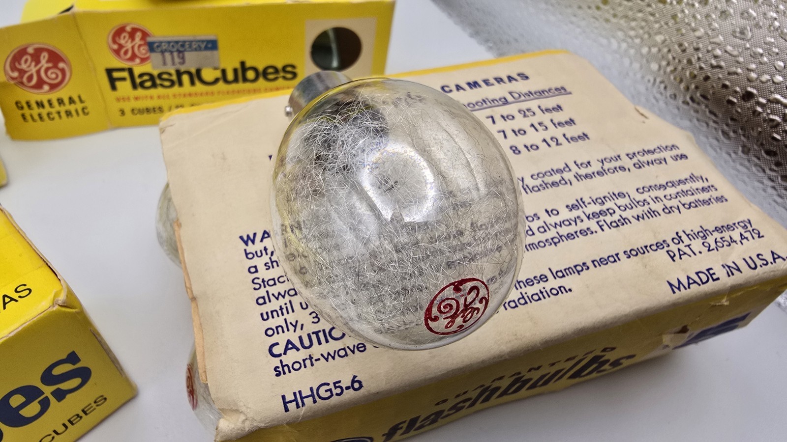 GE General Electric Flashcubes Flashbulbs Lot M3B #5 USA Vintage New Old Stock