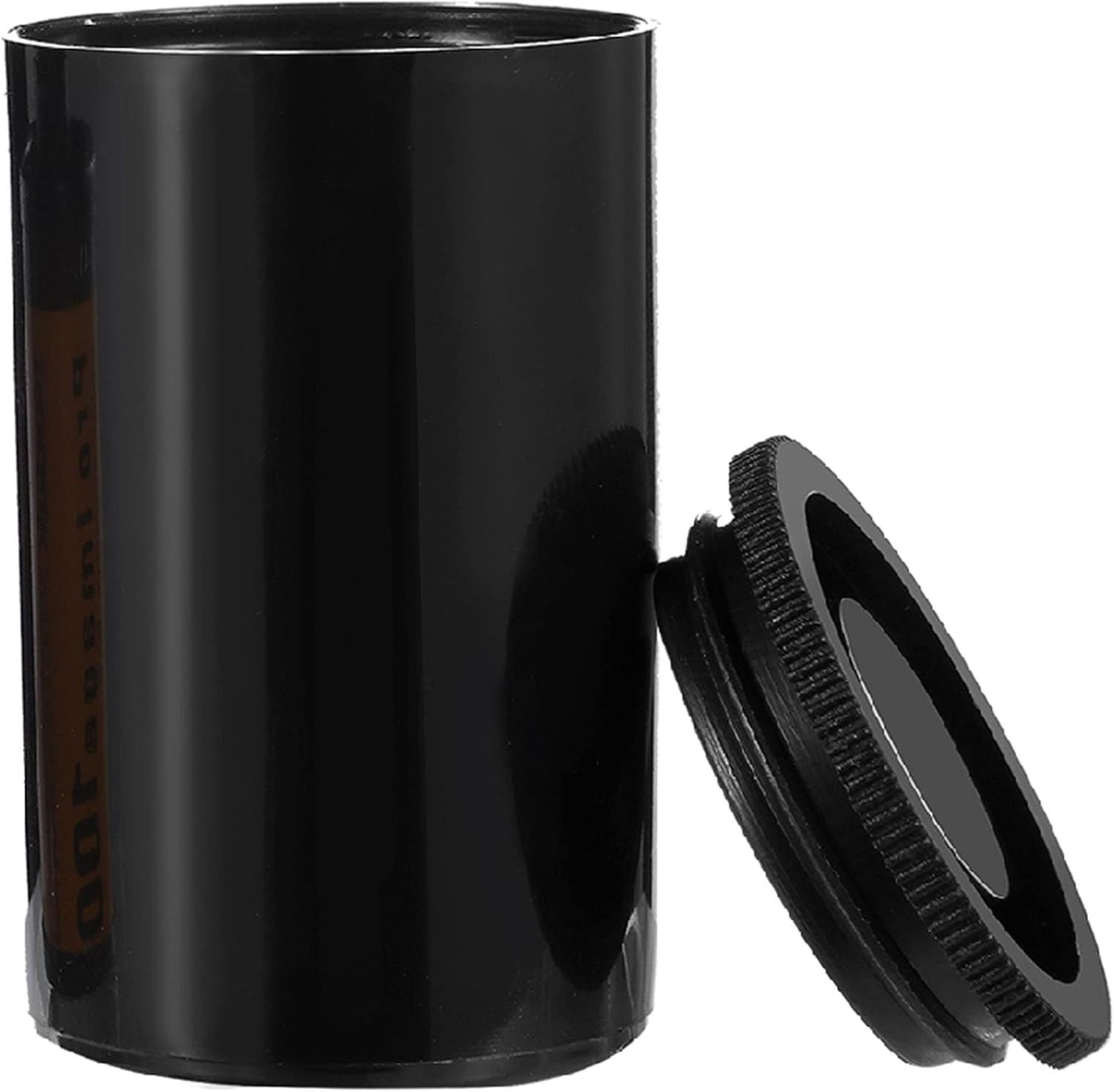 30 pcs Black Plastic Film Canister Holders, 35mm Storage Containers