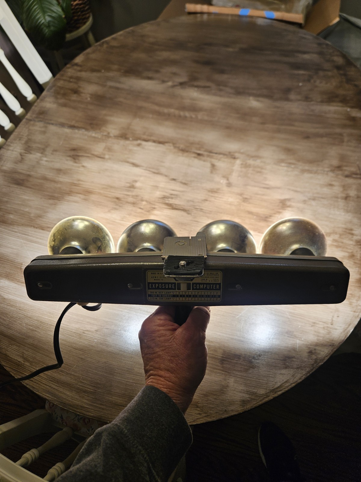 Vintage Keystone Movie Light 4 Bulb Made In The USA