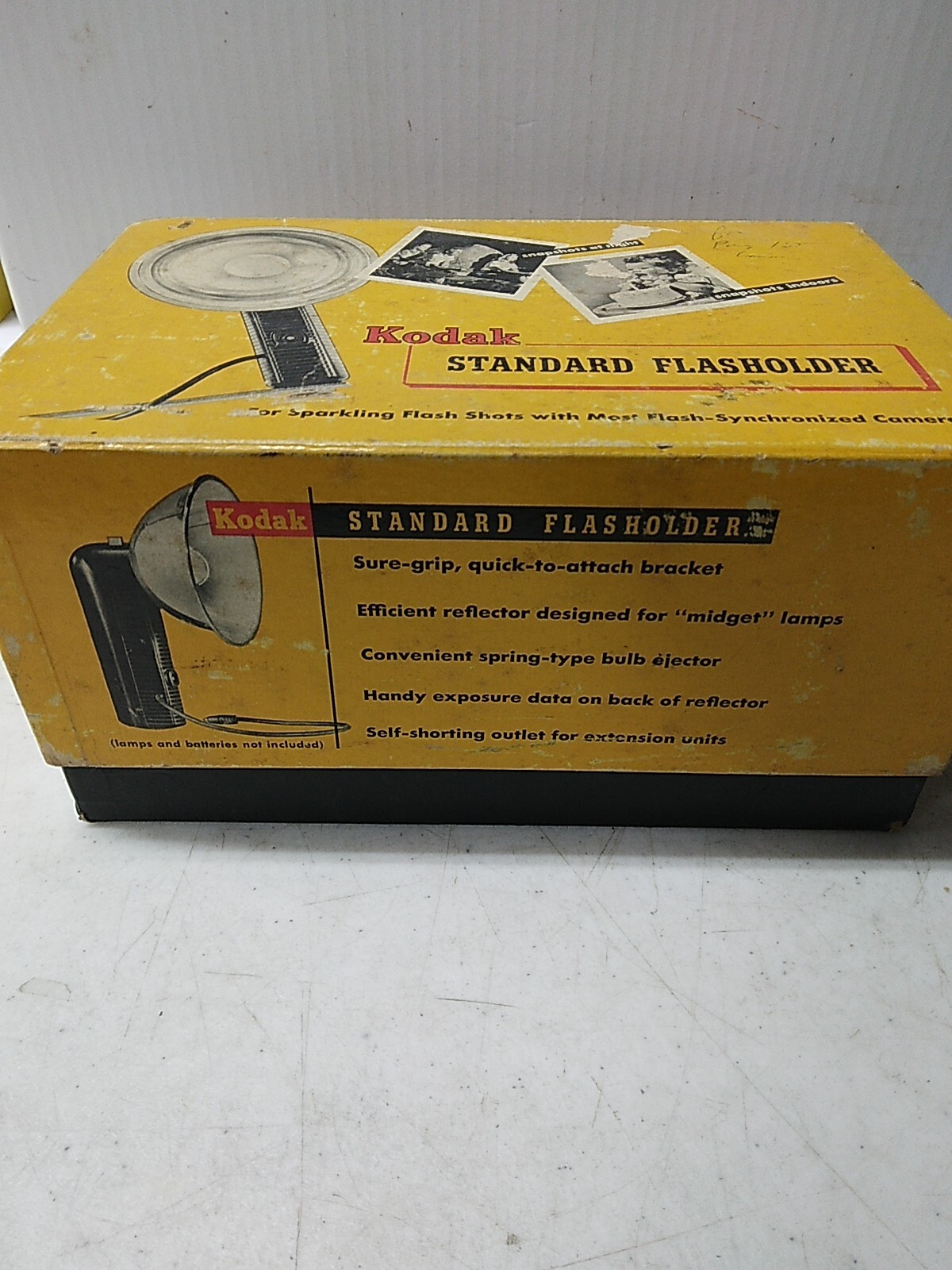 Vintage Kodak Flash Holder Model B w/ Standard Bracket
