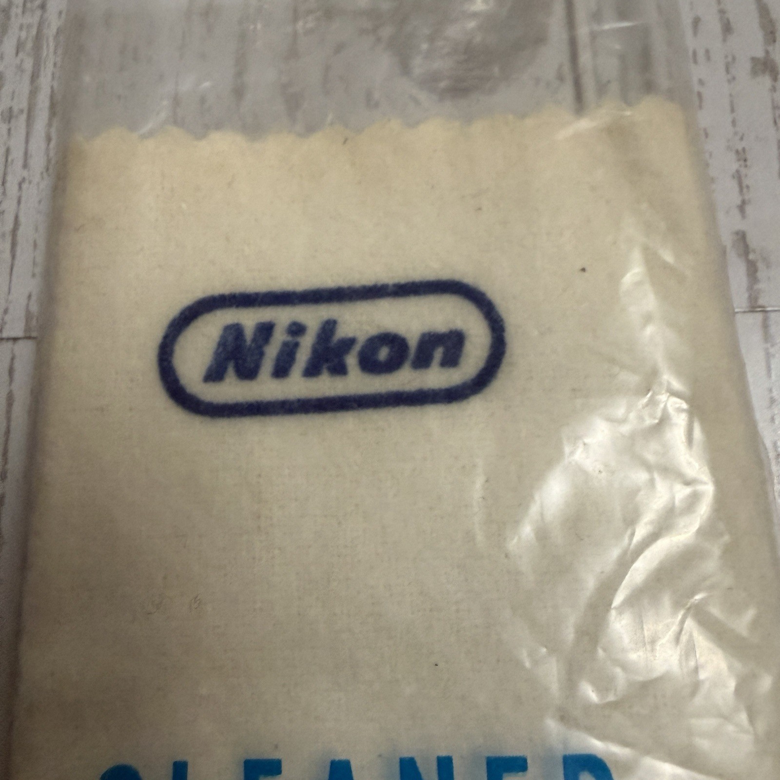 Vintage Camera Lens Cleaner Cloth Nikon Original Silicone 1970s New Japan