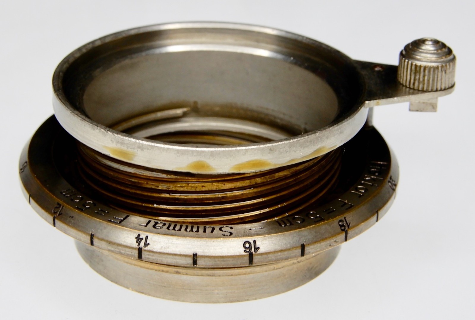 Leica ZWTOO-HESUM Nickel Focusing Helicoid for 5cm Hektor,Summar #2