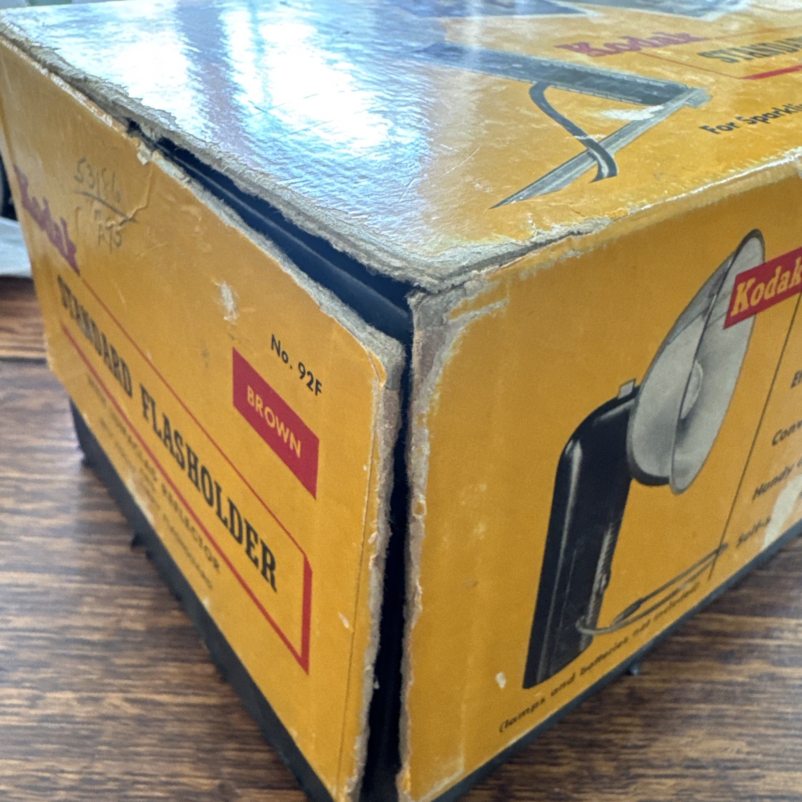 Vintage Kodak Flasholder Standard USA Box & Brackets 2 Way Flashguard