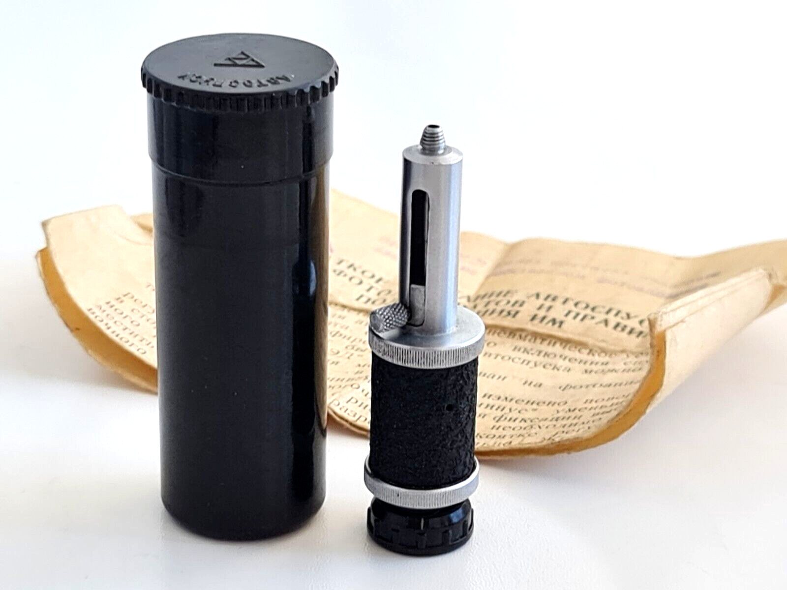 Pneumatic Self-Timer for FED, Zorki, Kiev, Lubitel, Leica, Contax etc.