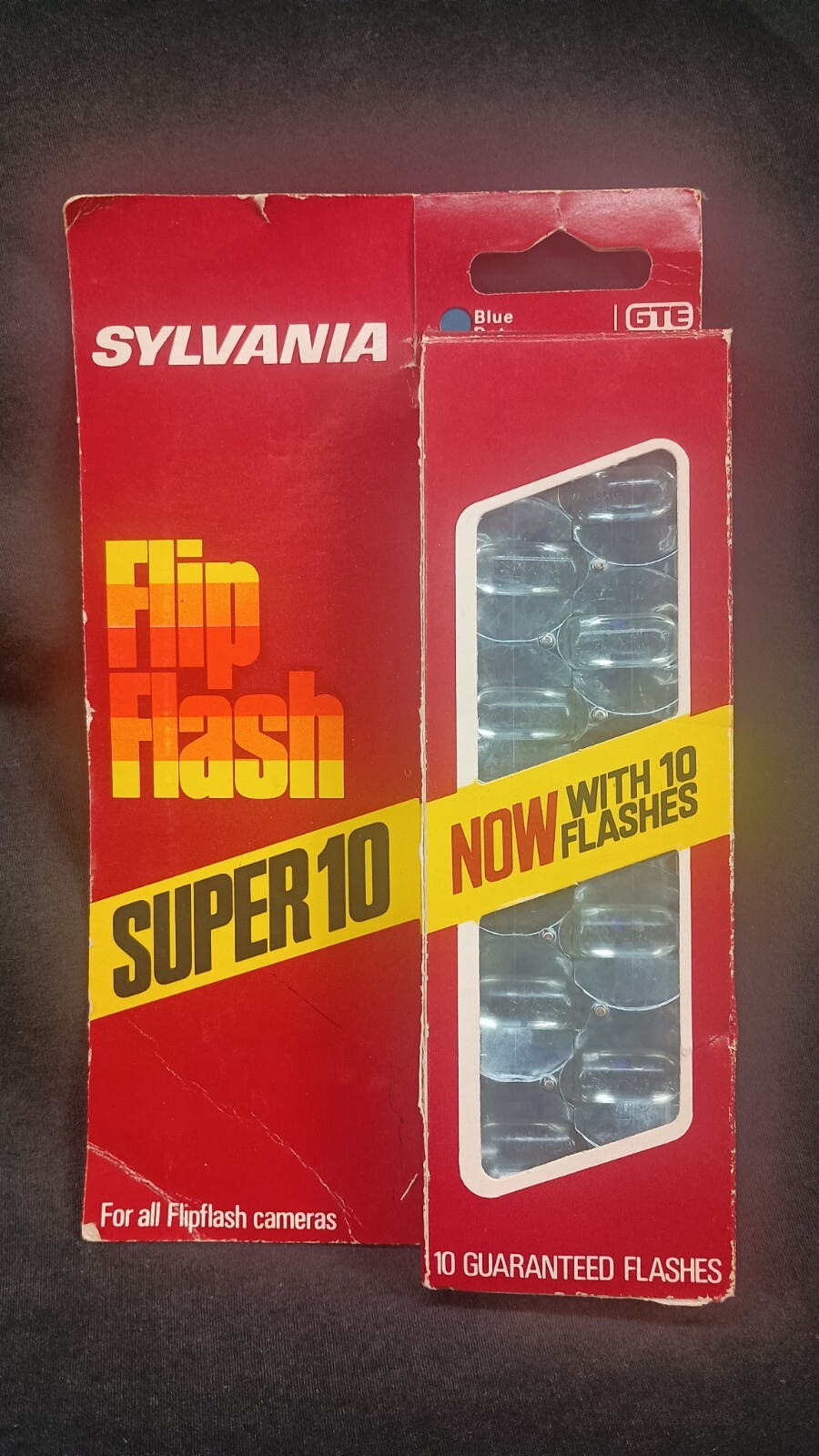 Vintage SYLVANIA Flip Flash Super 10 For Cameras #1721 Brand New