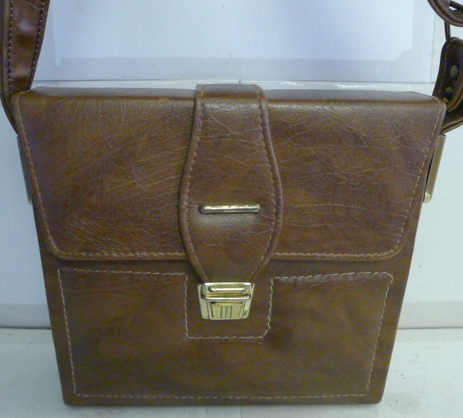 Camera Compartment Case for Polaroid Folding SX-70 Tan Camera & Accessories P71