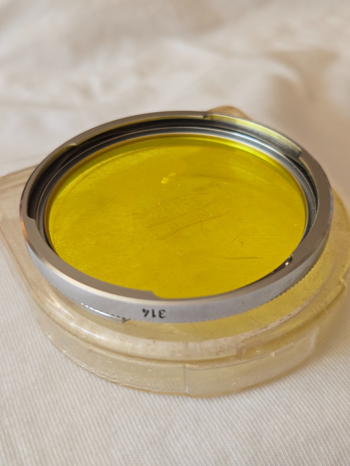 Original Zeiss Ikon A.G B56 (314 G 2x) Yellow Filter for Contarex Lens