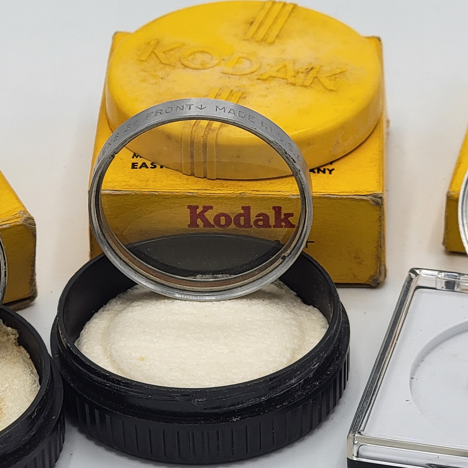 Kodak Series VI Portra Lens Lot of 4, includes Lens, Plastic Cases & Boxes READ