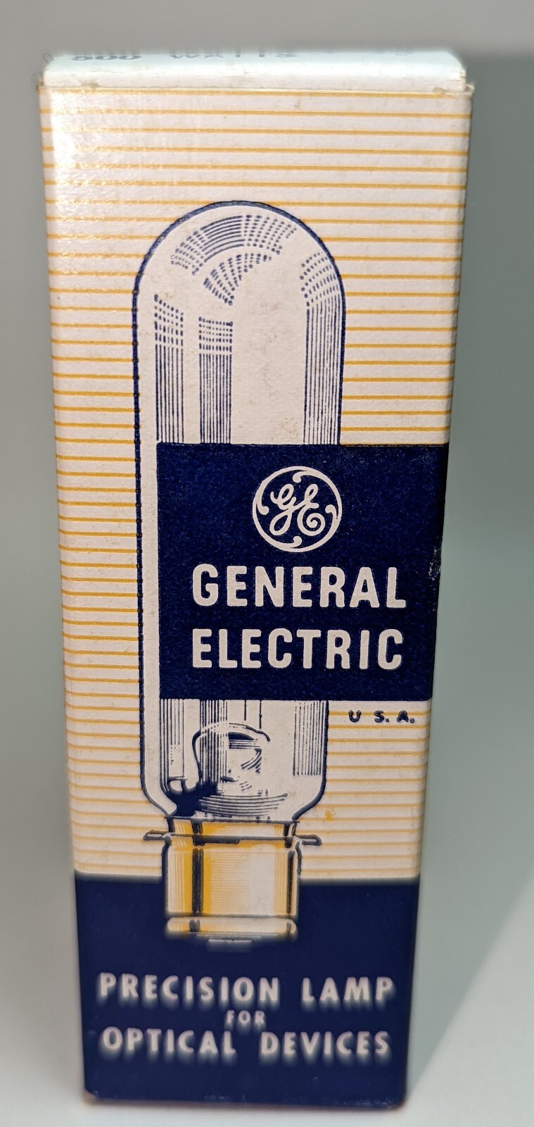 GE Precision Lamp for Optical Devices 500W 115-120v Projection Dak Vintage Cool!