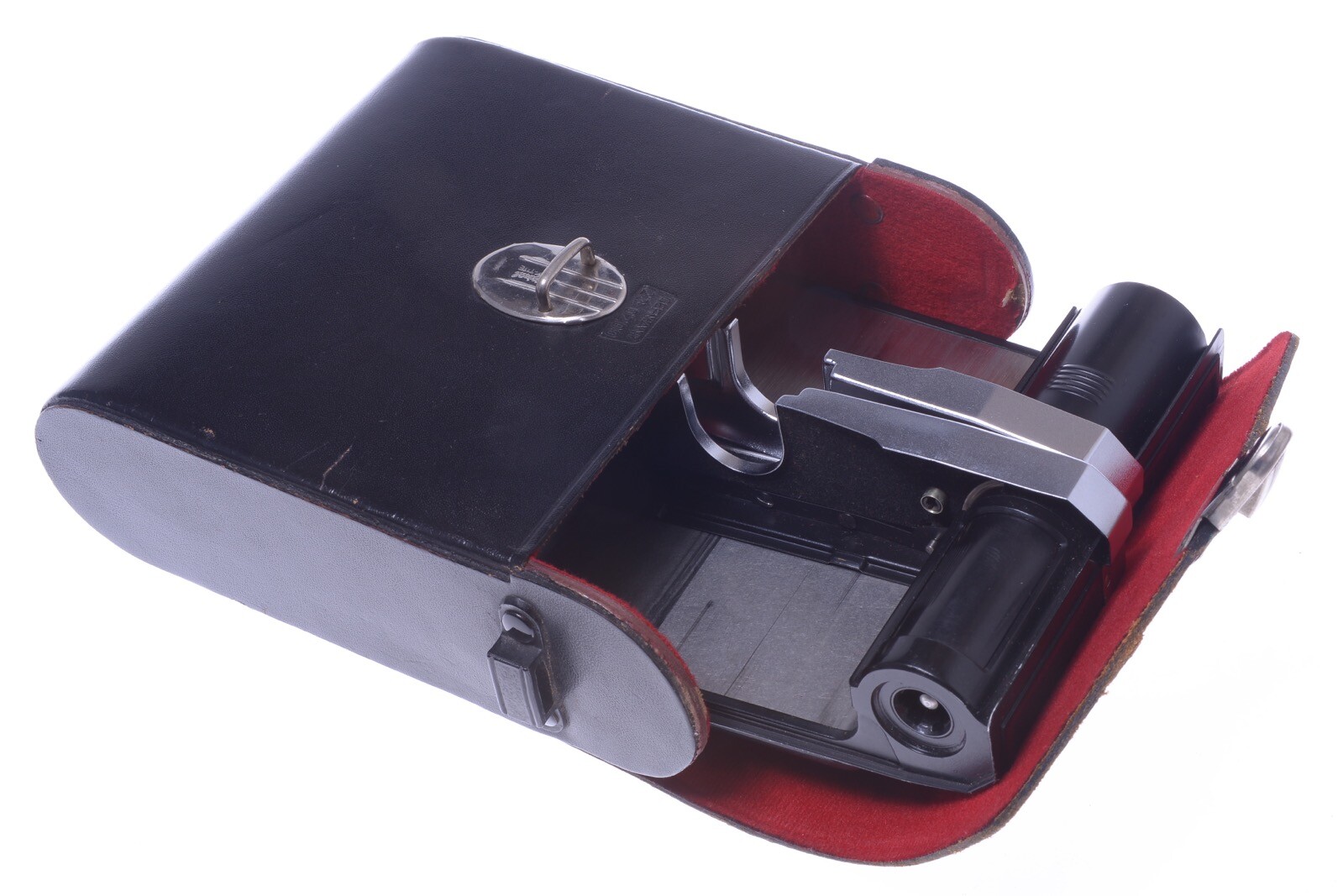 ✅ 2 ZEISS CONTAREX 35MM FILM BACK CHROME INTERCHANGEABLE MAGAZINES CASSETTE