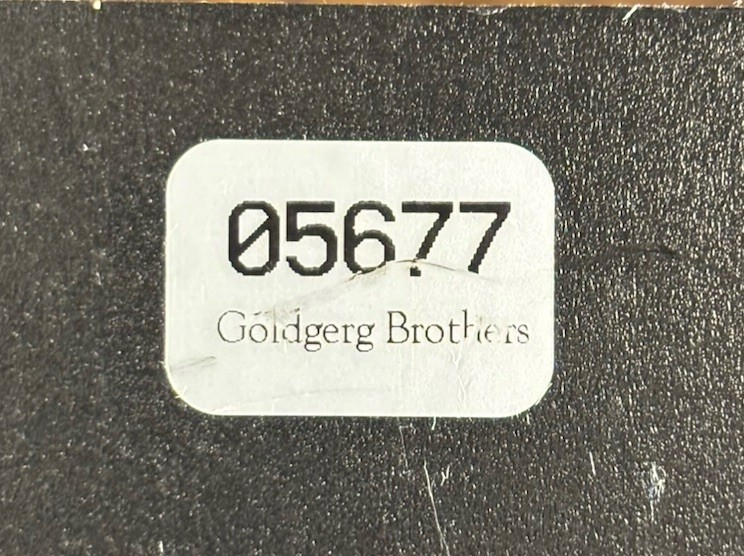 Goldberg Brothers Film Reel 15″ 35mm Theater Film Wine Rack Black