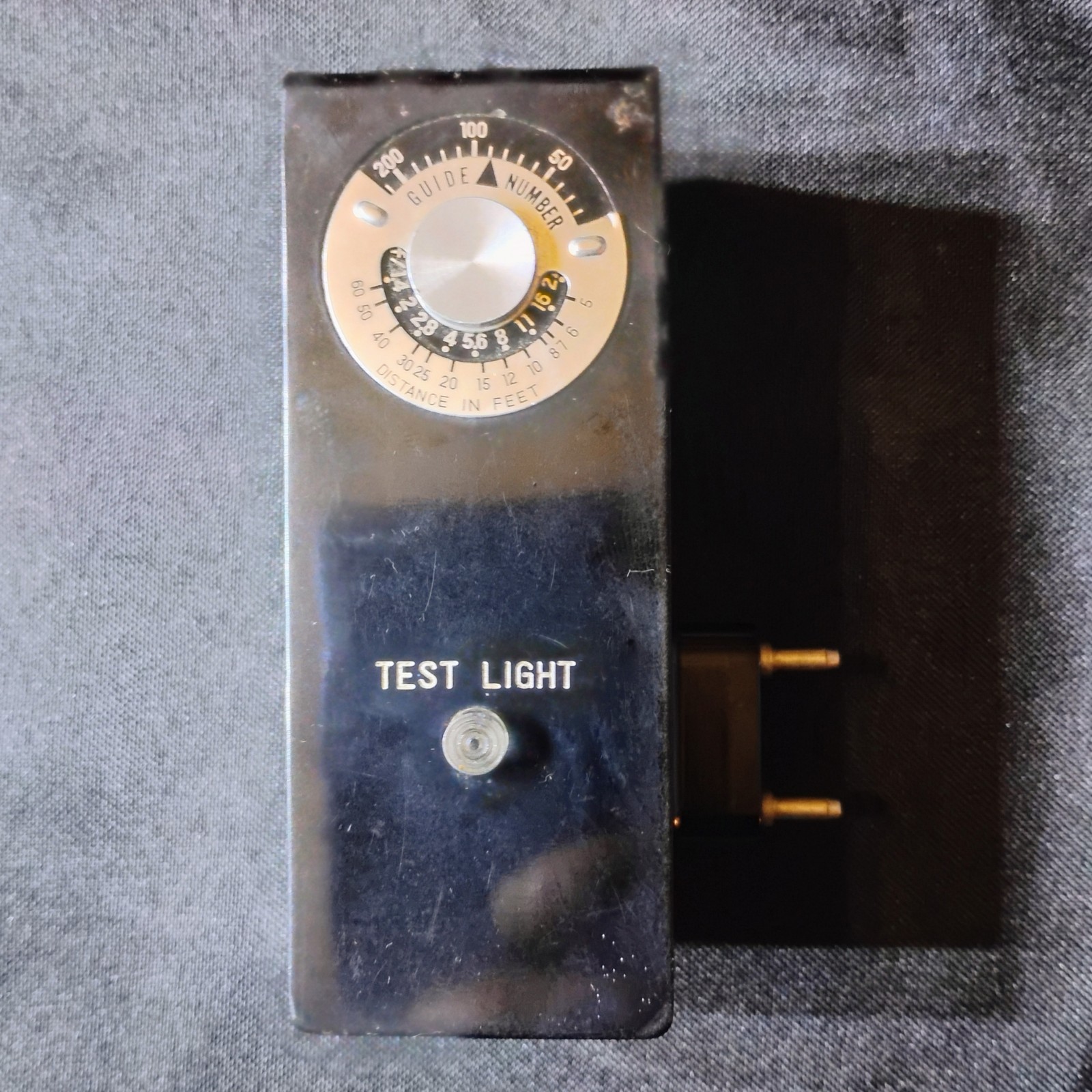 Vintage Argus Flash Gun Unit with Test Light & Exposure Dial – Untested