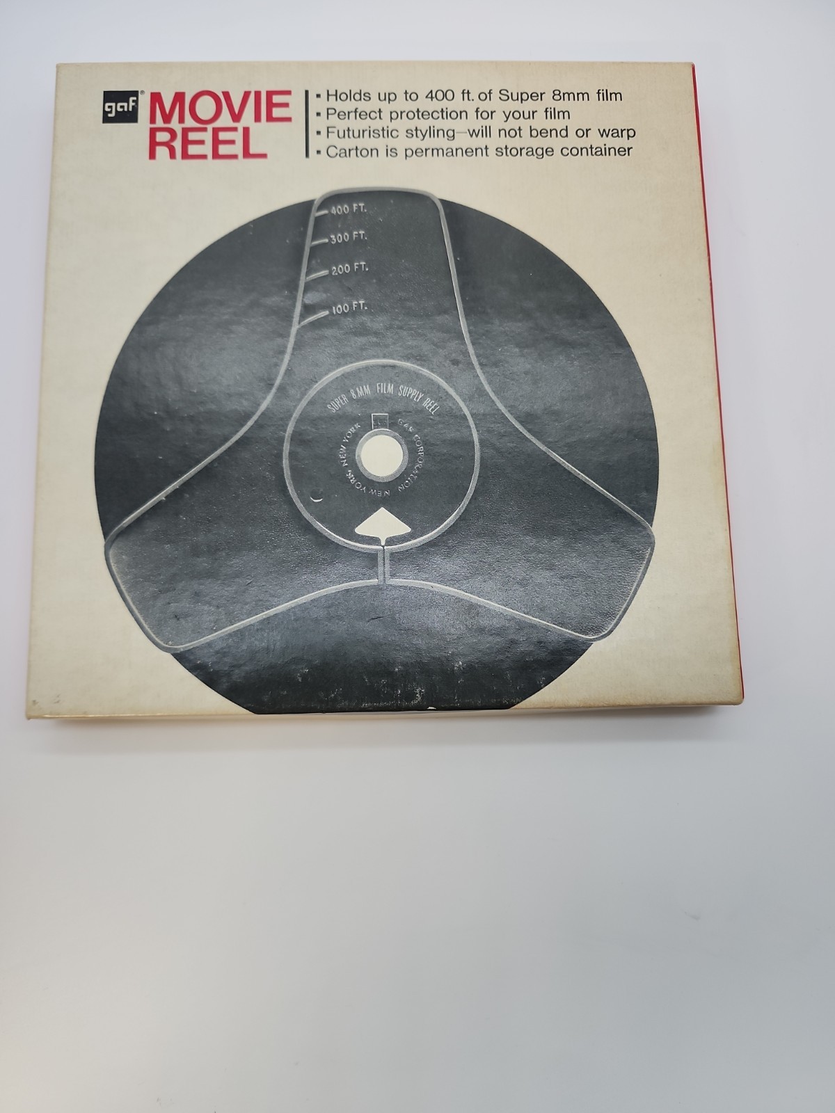 VTG GAF Movie Reel 6090- 062 8 MM Film In Original Box Collector’s Item