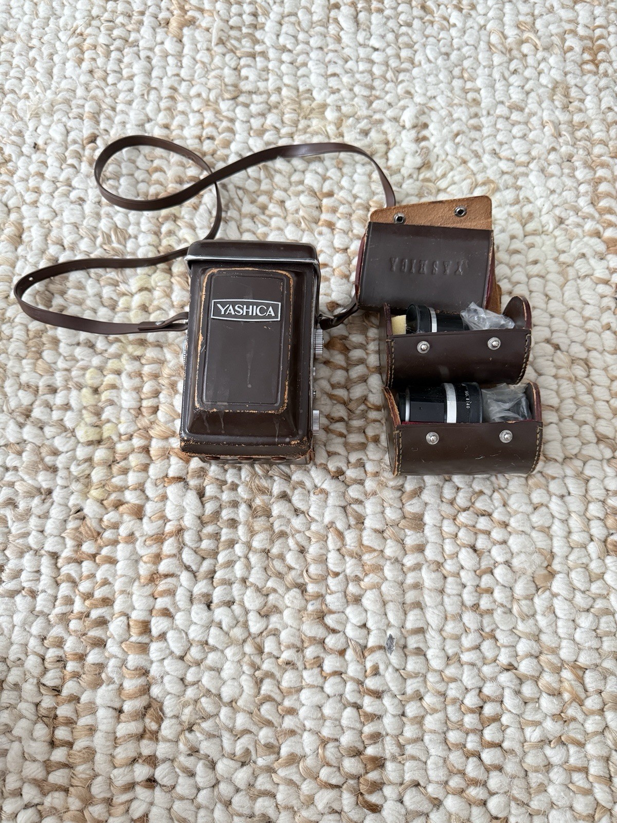Yashica 635 Dual Format 120 35mm TLR Camera With Lenses