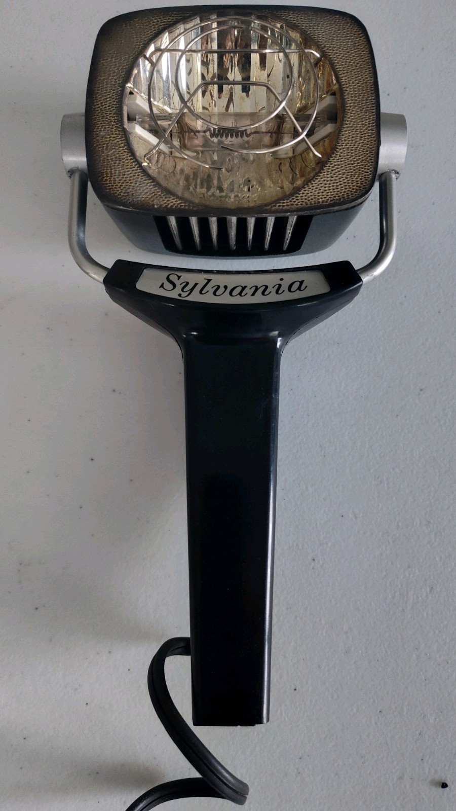 Vintage Sylvania Sun Gun Movie Light SG-1 Handheld Video Camera Lamp 120V Tested