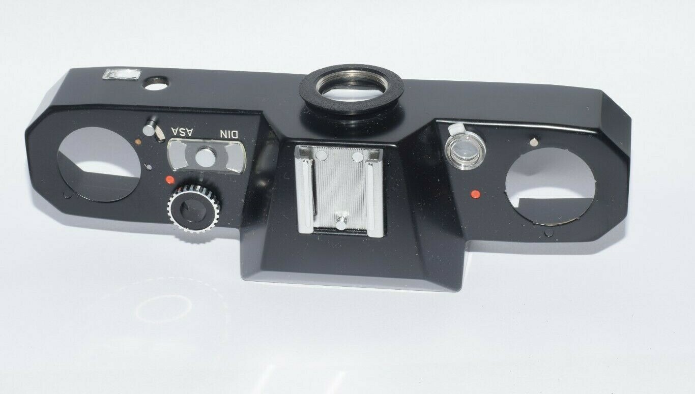 Orginal Zeiss Ikon Voigtlander Top Cover for Camera Icarex 35S Pro Black Mint