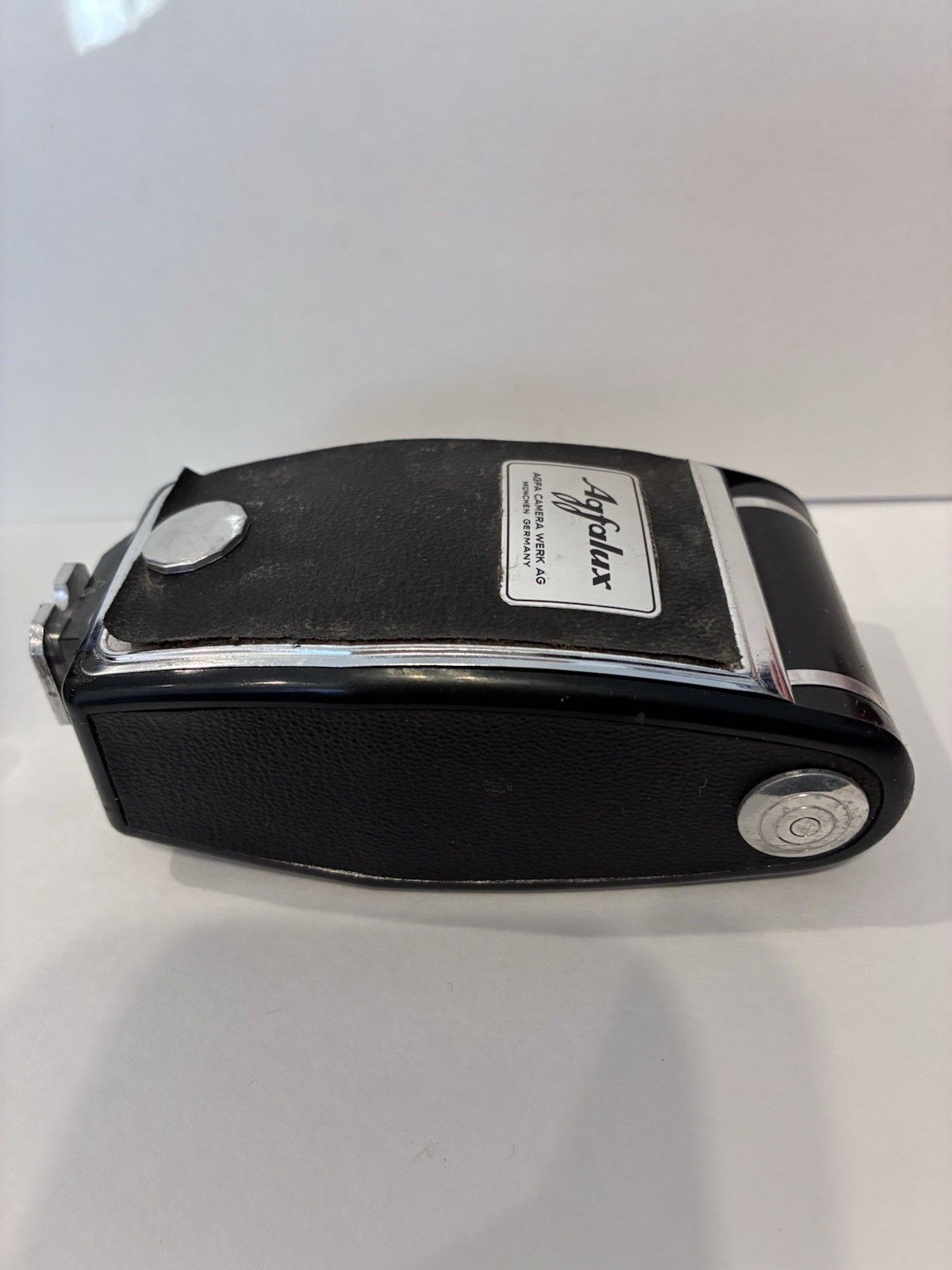 Vintage AgFa Agfalux Camera Werk AG Pocket Flash Unit w/ Case…UNTESTED