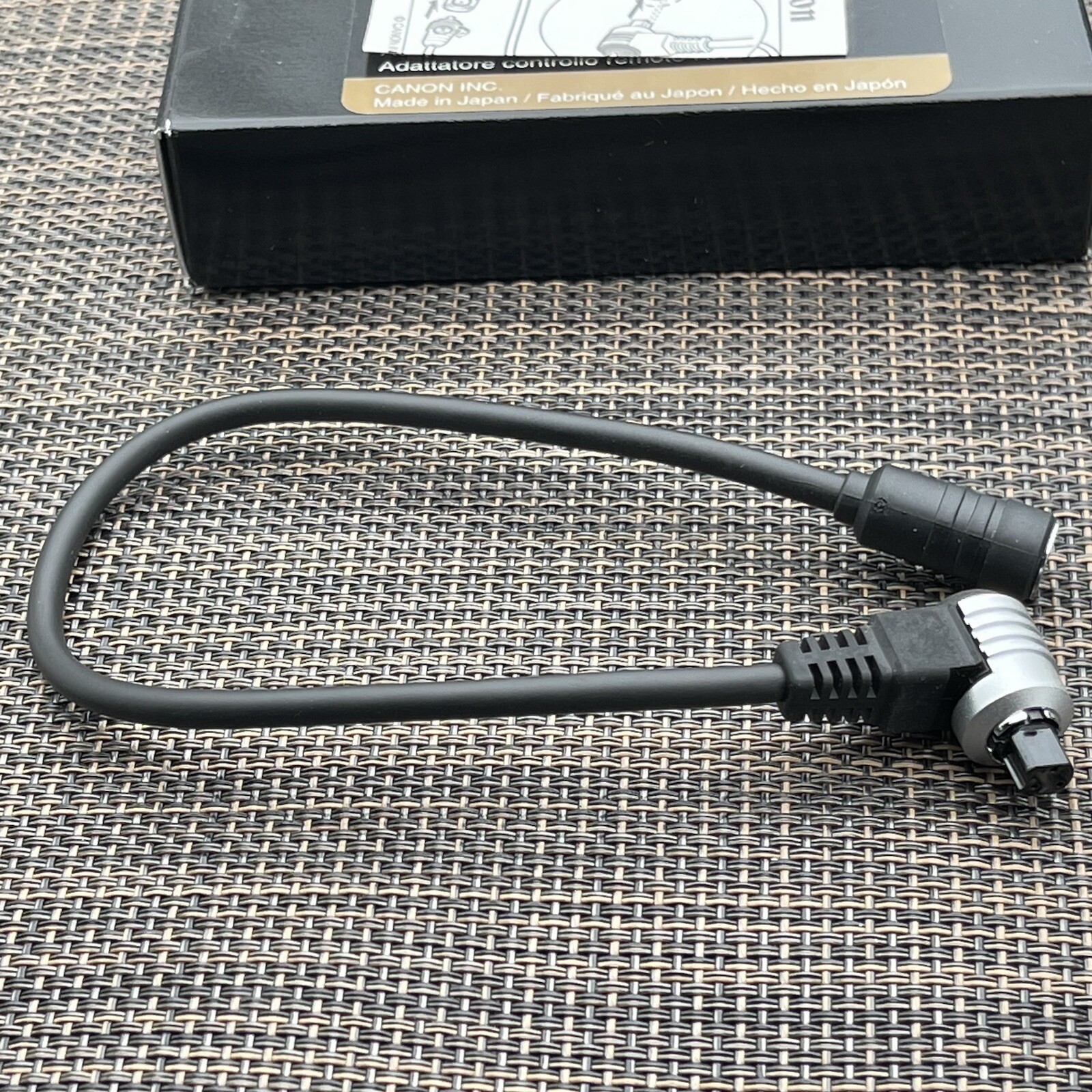 UNUSED Canon RA-N3 Remote Switch Adapter Japan 7362