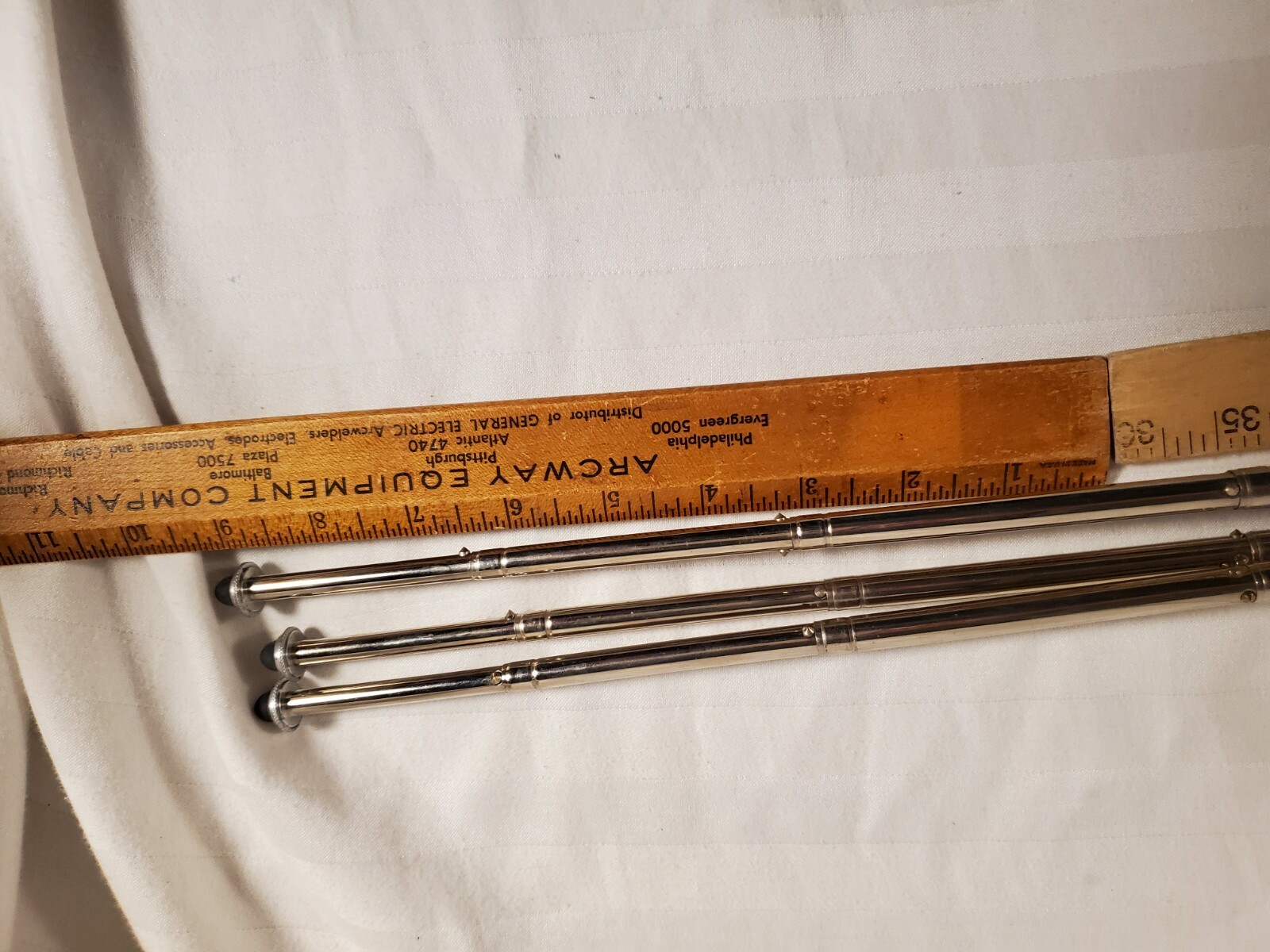 Vintage Alpex Tripod Expandable Legs in Leather Case ~ Made In Japan