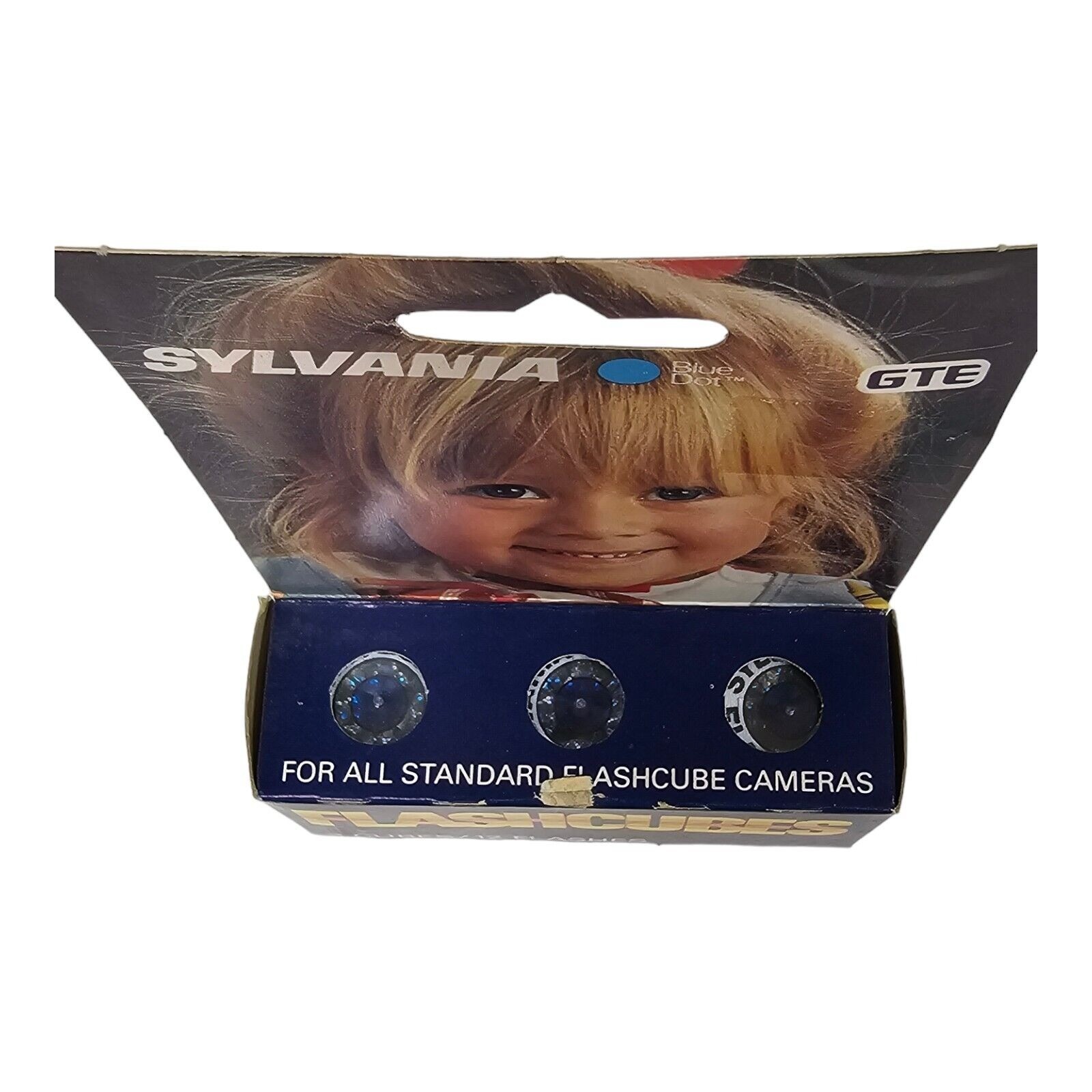 Sylvania Blue Dot Flashcubes Classic Vintage Photo Gear Retro Photography Lot