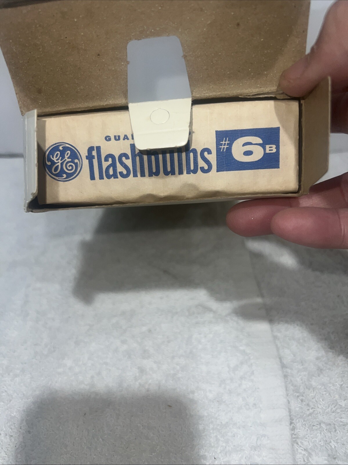 Vintage GE Flashbulbs #6B General Electric Qty 12 bulbs in the box