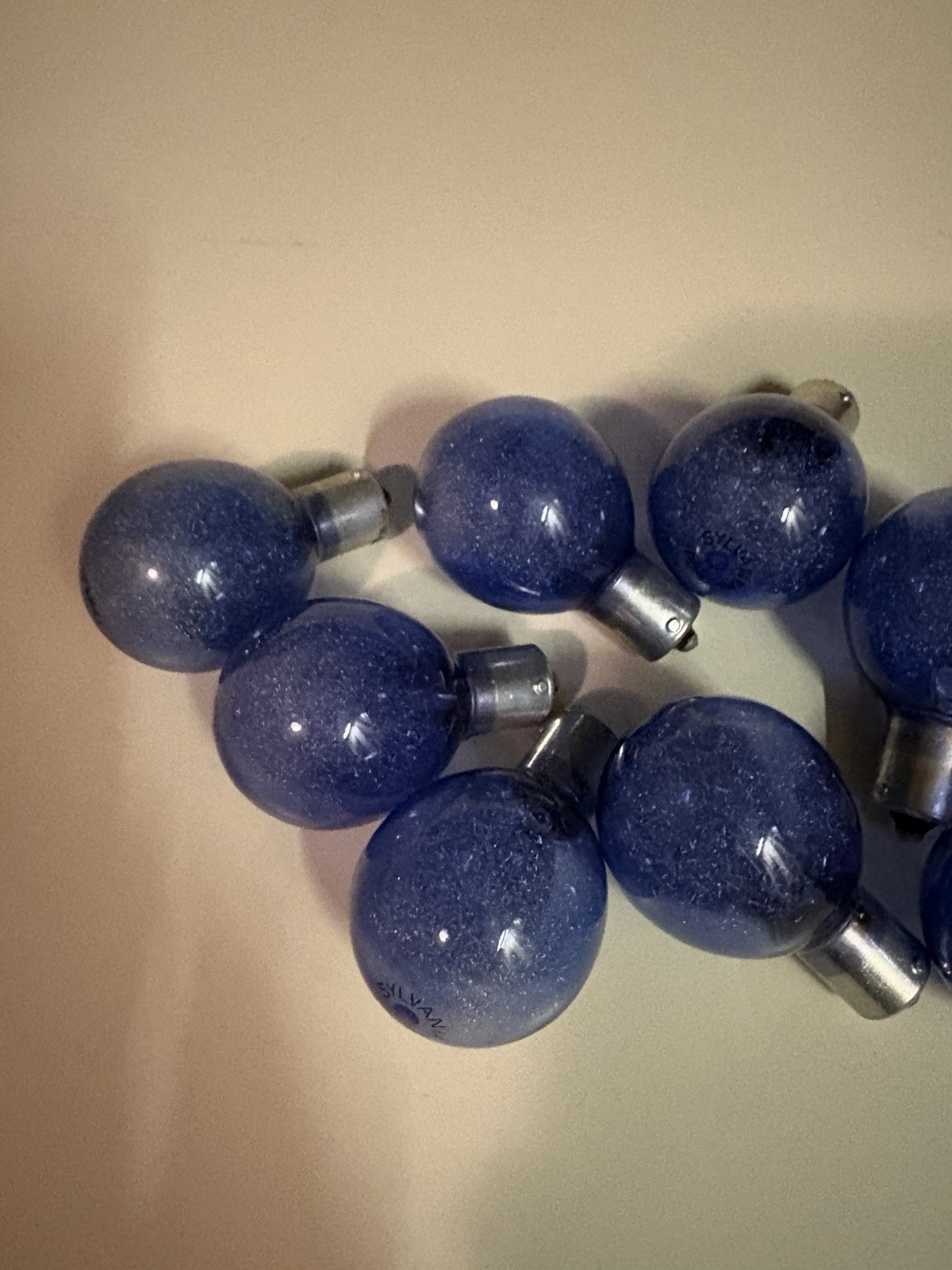 Vintage Sylvania 11 Flash Bulbs Blue Dot FP 26B Camera Bulbs