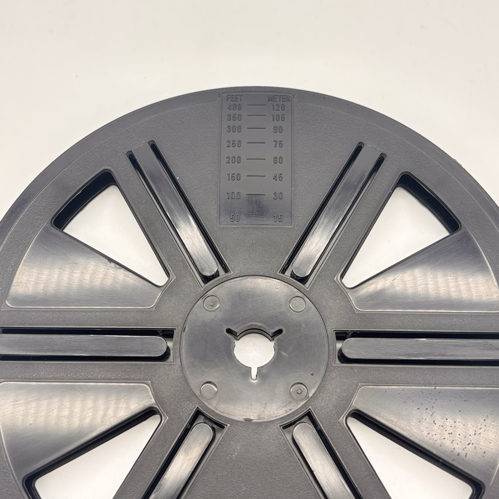 Magnon 8mm Empty Black Film Reel Autoreel 7” Diameter
