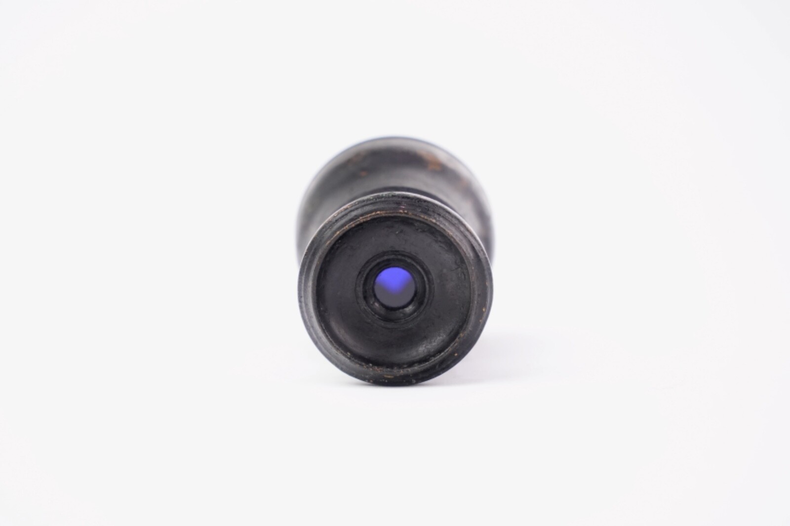 Cinema accessory. Former blue filter field finder. Director viewfinder.