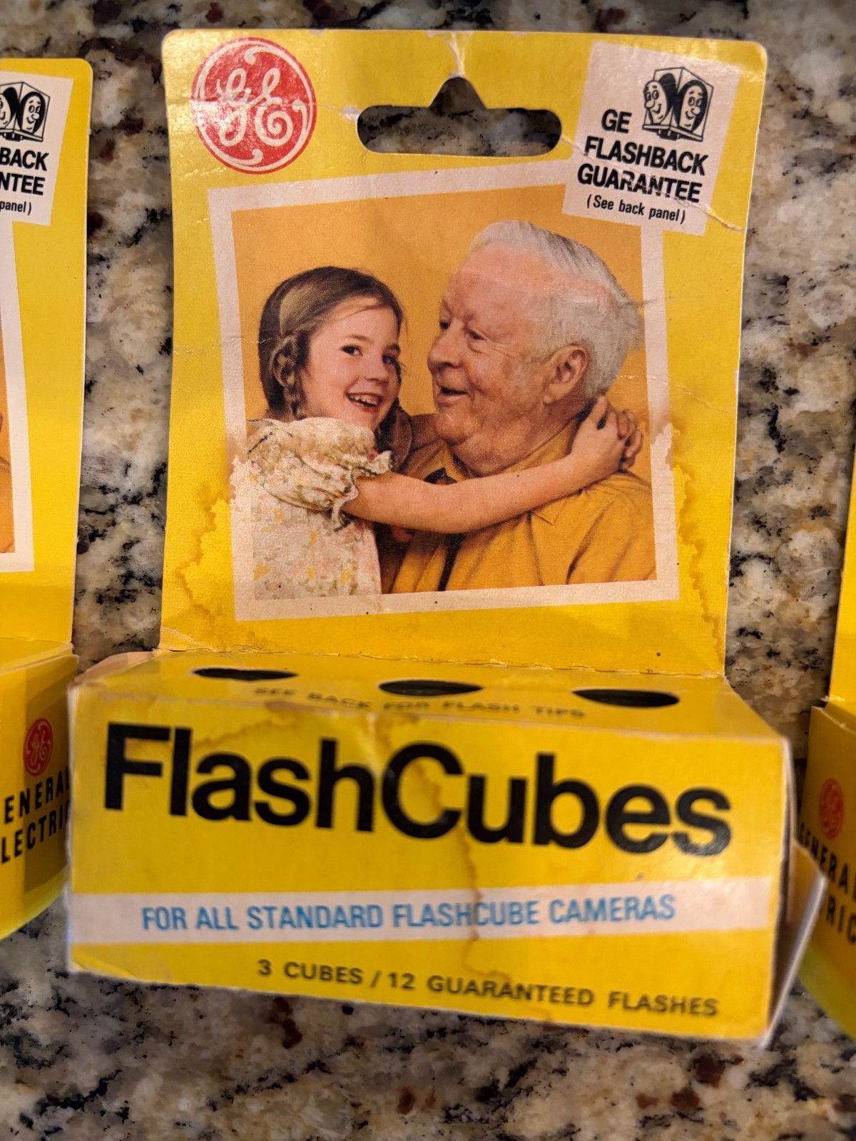 Vintage Lot of 5 NOS GE Flash Cubes – 3 per pack For Standard Flash Cameras