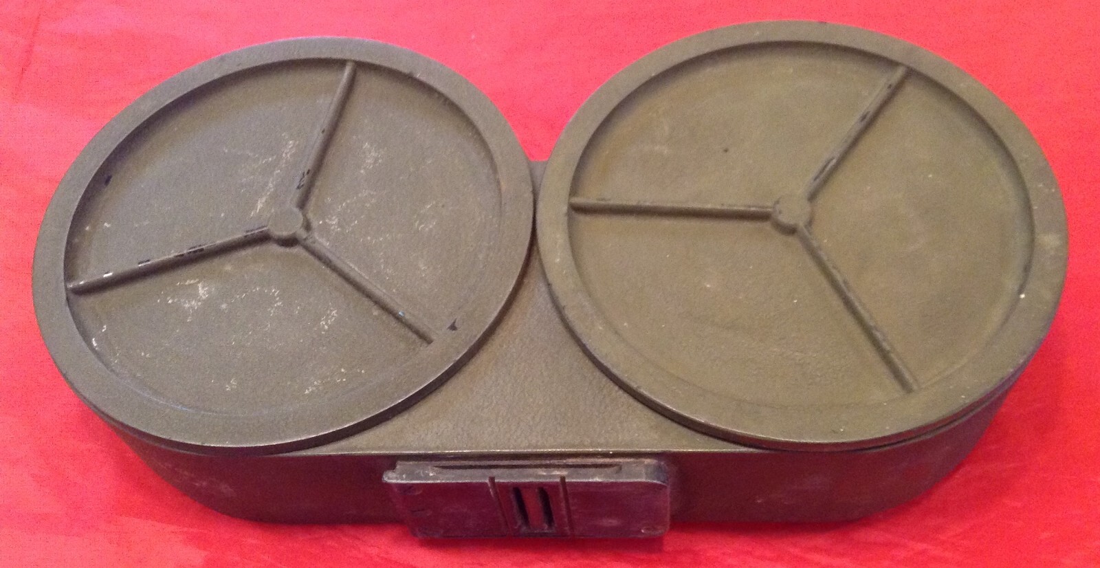 Vintage 200ft Capacity 35mm Mitchell Style Army Surplus Film Magazine