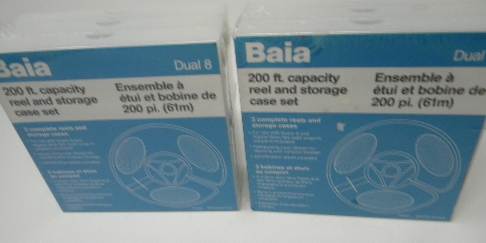 6 Baia 200ft Capacity Reel Storage Case Set