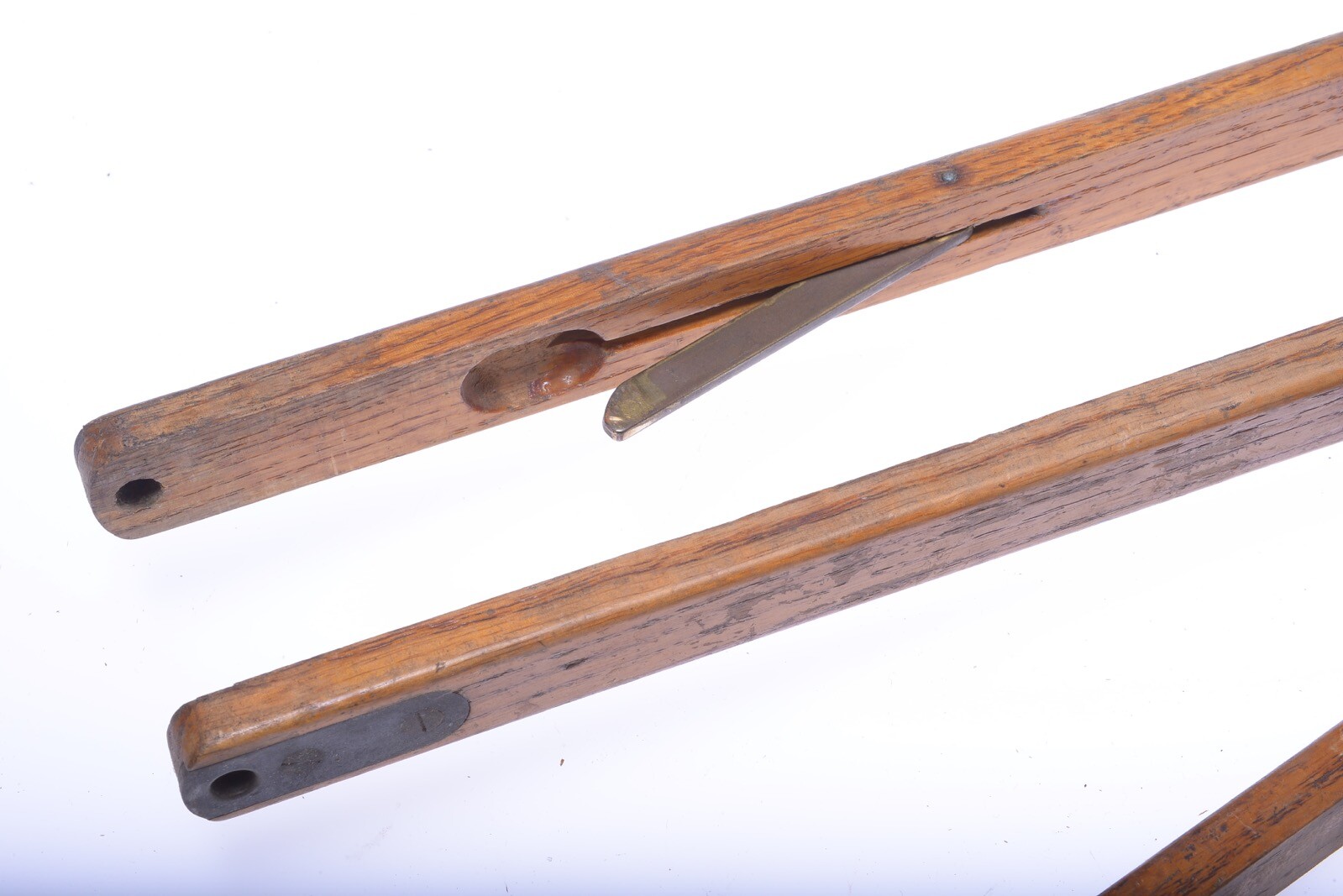 ✅ ANTIQUE WOOD TRIPOD 147CM, 57.87″ THORNTON? ROSS? LANCASTER? FIELD CAMERAS