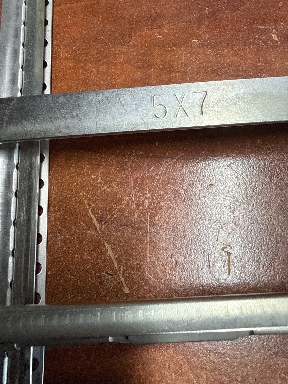 Vintage Genuine 4x KODAK STAINLESS STEEL MULTIPLE 5”x7” FILM HANGER Double 5×7