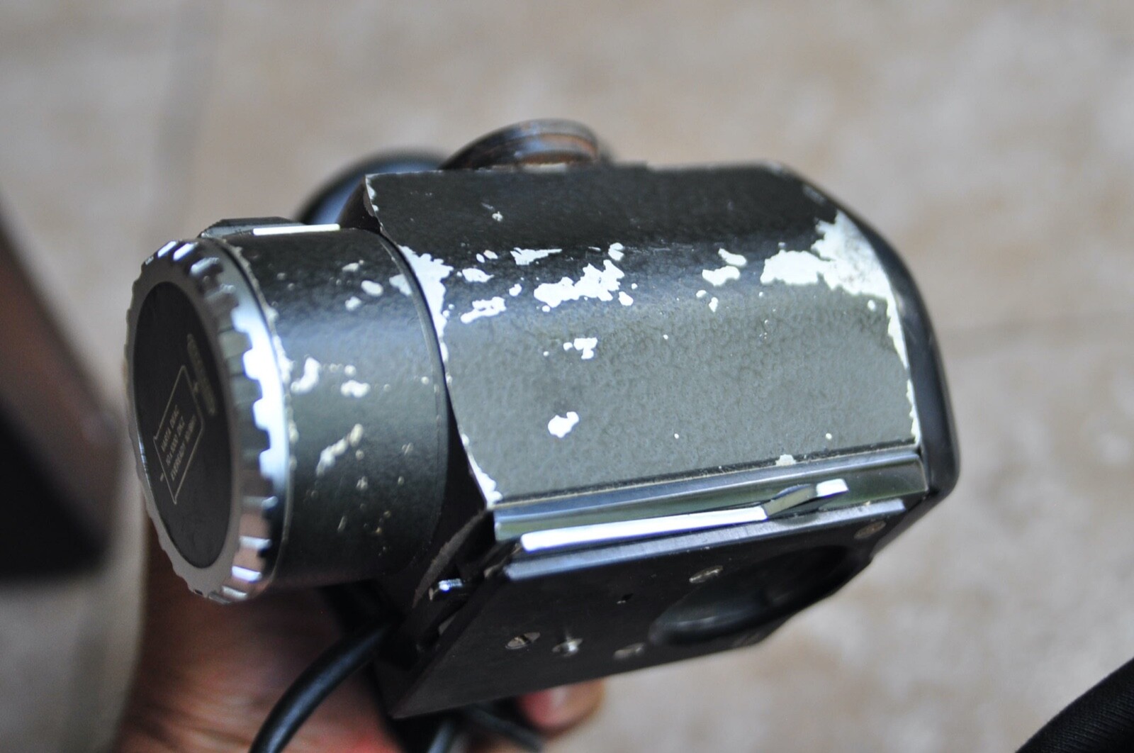 Bolex hand grip for Bolex H16 Reflex camera EBM camera