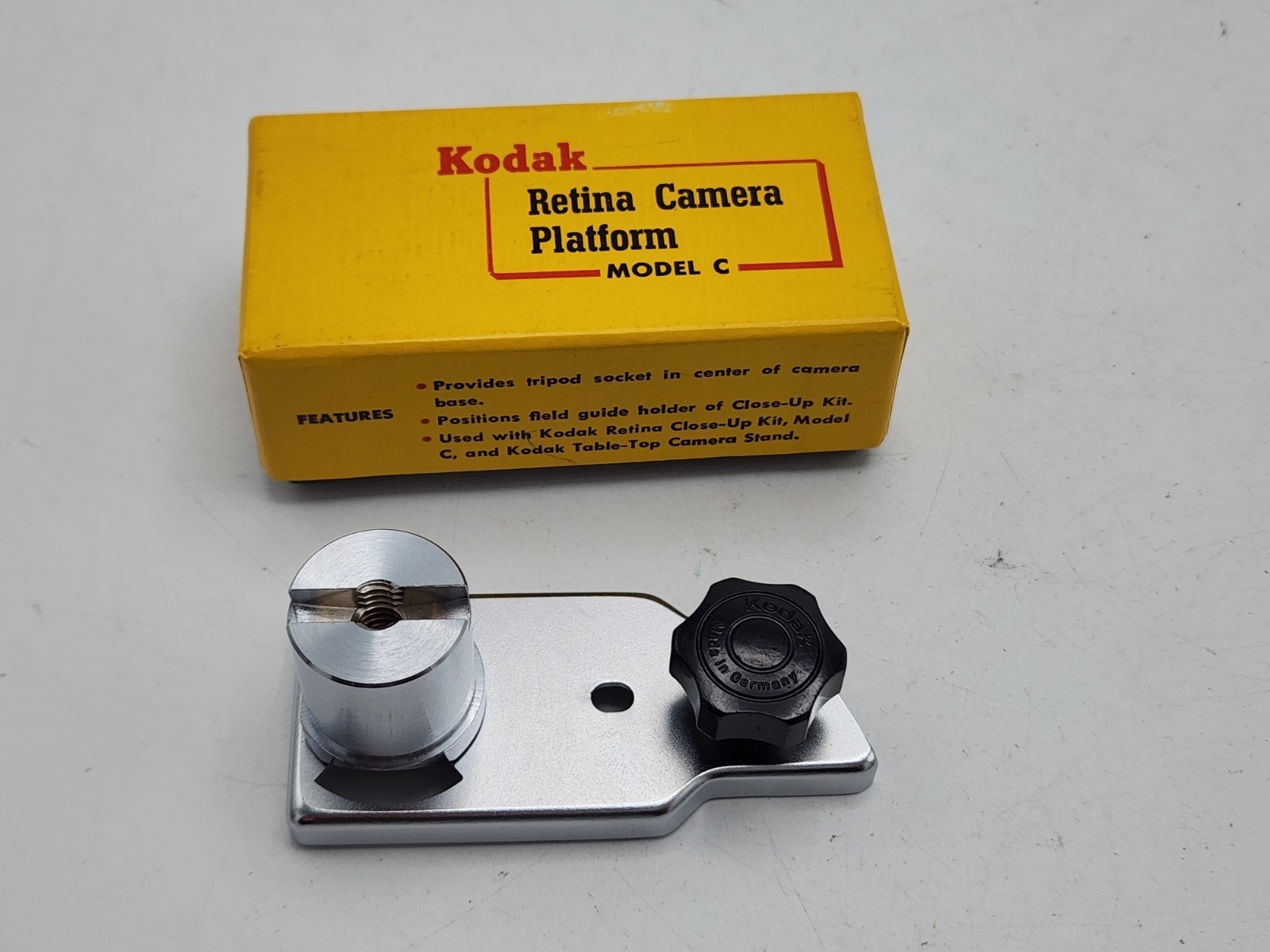 Vintage Kodak Retina Camera Platform Model C in Box for Retina Cameras