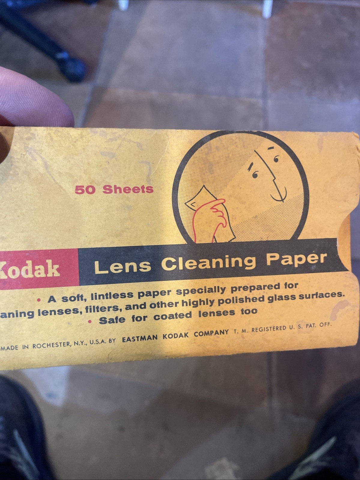 Kodak 4 Vintage Filters 5 Adapter Rings Lens Paper Flash Bar Film