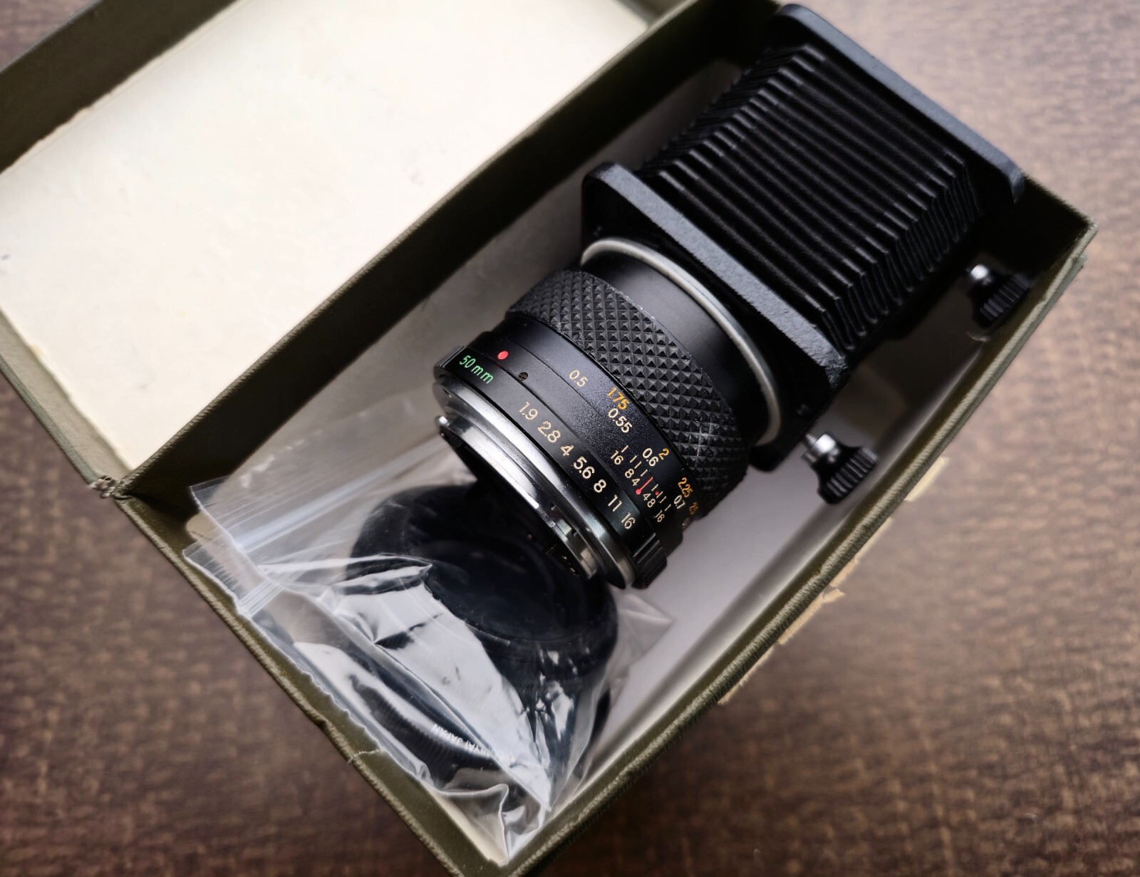 Vorsatz Bellows Attachment for Reflex Cameras Microphotography