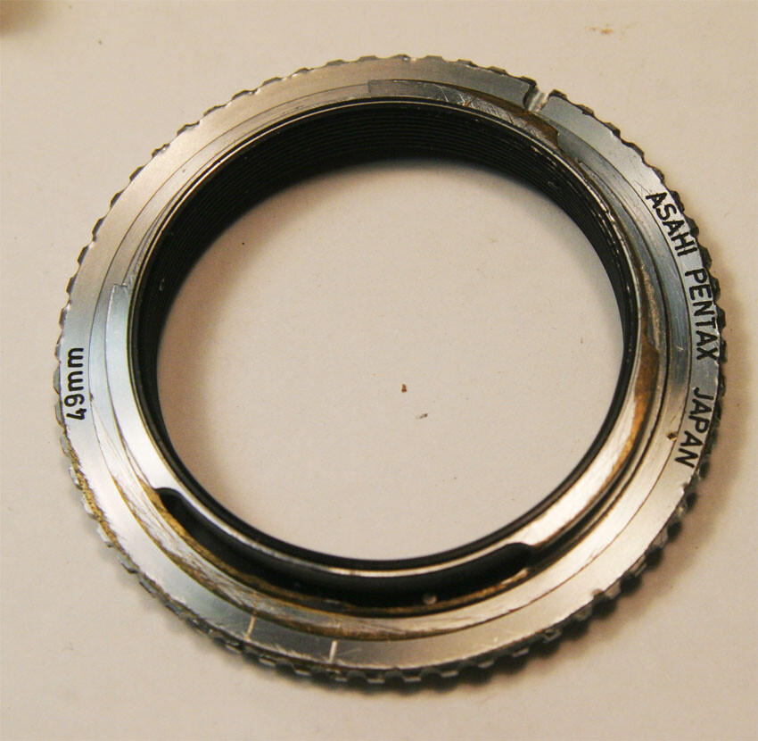 Asahi Pentax Reverse Adapter 49mm Cat. No. 30332