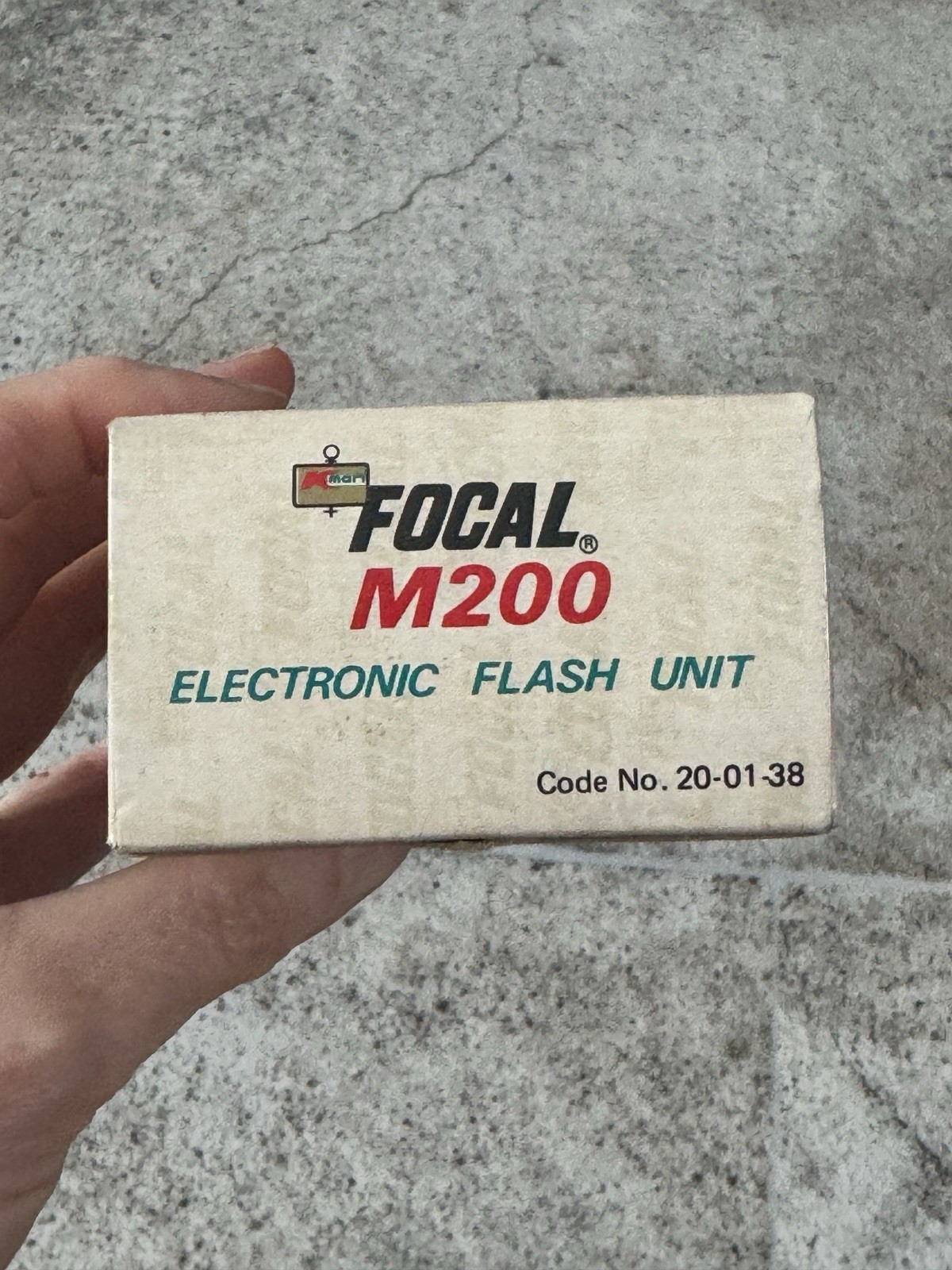 Vintage Focal M200 Electronic Flash Unit 1980s Camera Accessory w/ Box & Manual