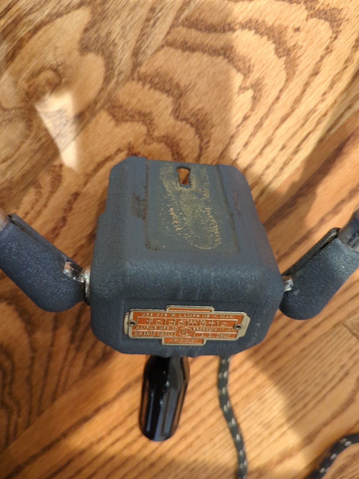Mayfair Foldomatic hand-held photography light *TESTED* 4 Bulb – Vintage Lamp