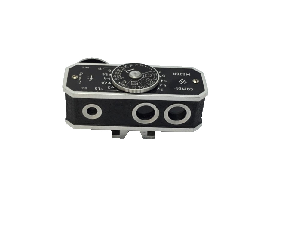 WATA -COMBI Vintage Cold Shoe Rangefinder + Built in Light Meter + Case & Box