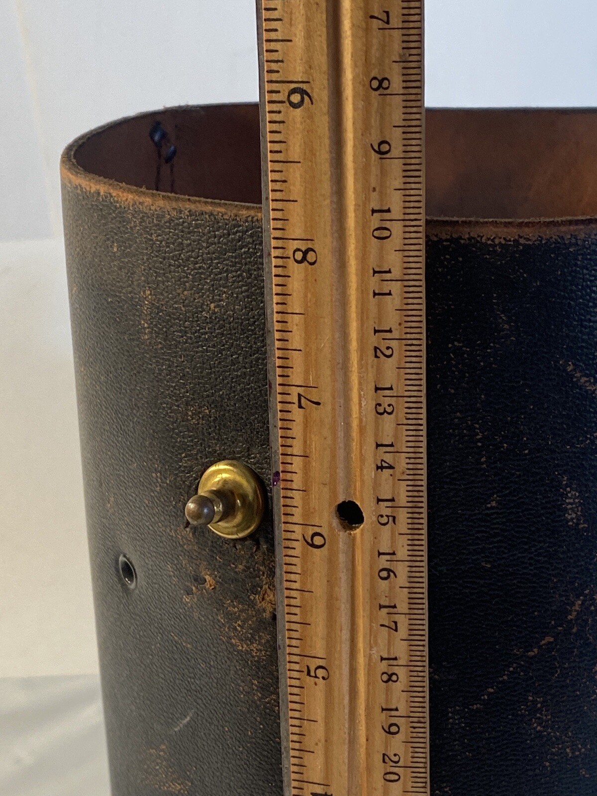Vintage Leather Case Large 5X8” Round Lens Film Camera Quality 2 Available